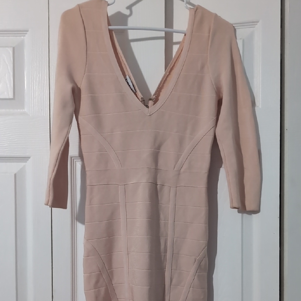 Elegant Nude Dress